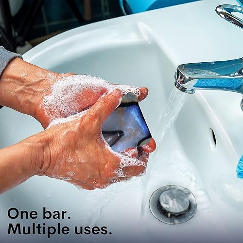 Miniatura 3 de TS Pink Moonstone SoapRocks - Jabón de barra para baño, cuerpo, cara y jabón de manos, decoración de baño y artículos esenciales para el hogar,