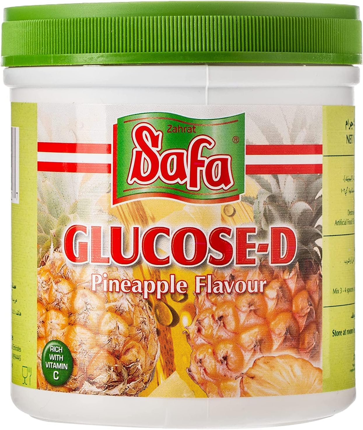 Safa Pineapple Glucose Drink, 450 gm