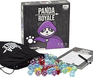 Panda Royale | an Energetic dice Game for 10 Players | Ideal for Family Gatherings