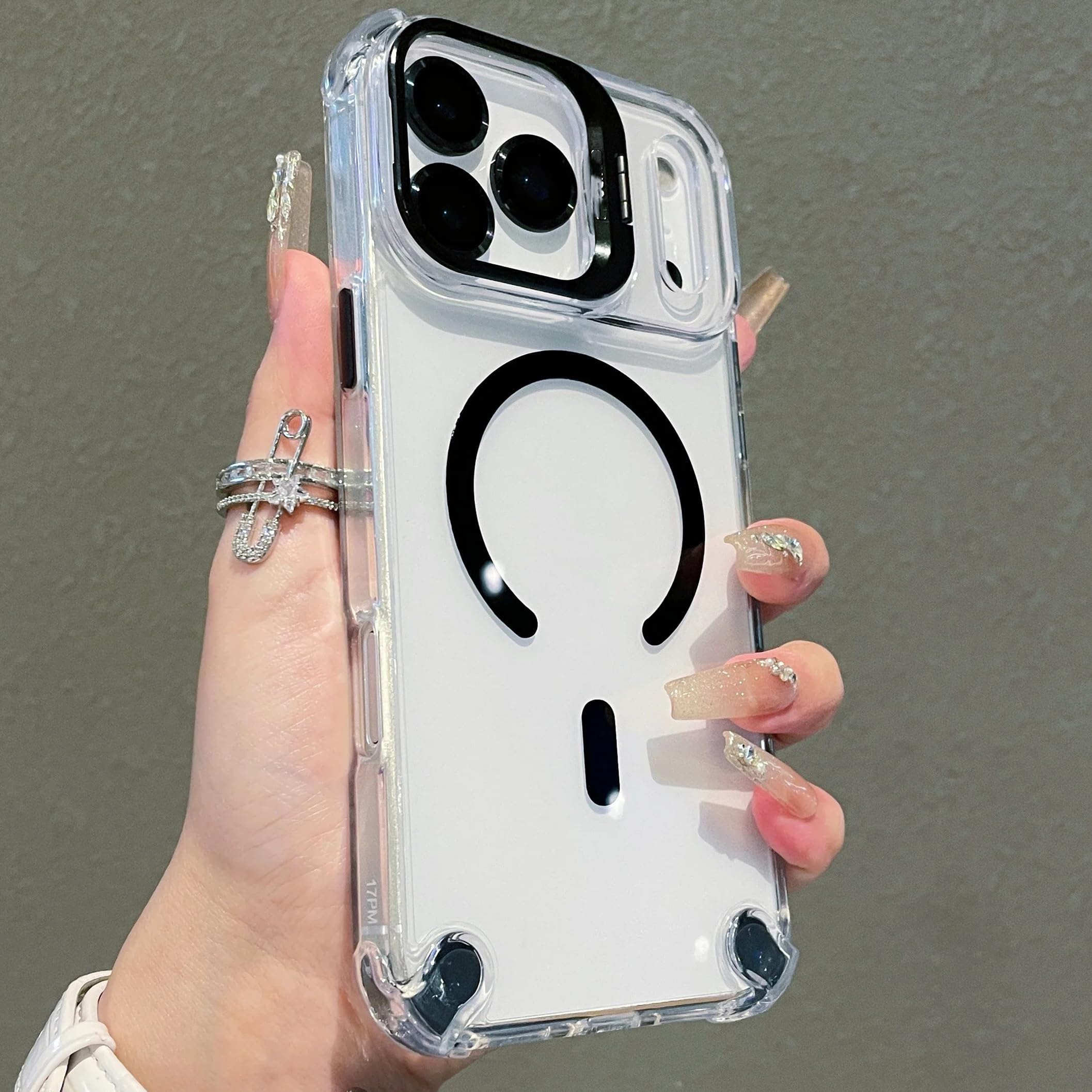 Coque de protection iPhone 13 Pro avec verre d'objectif noir - 7