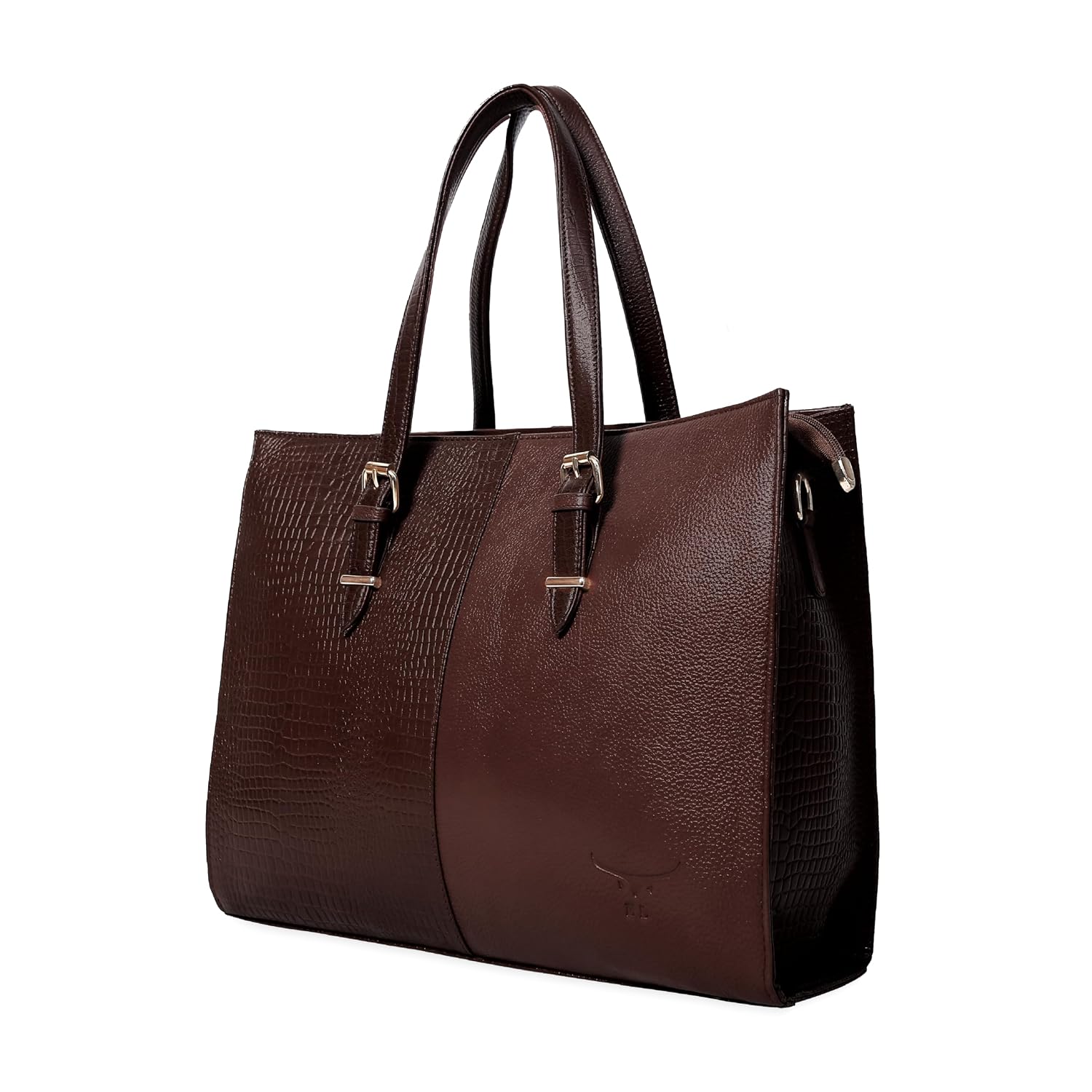 E L Echelon Leathers Women's Tote Bag | Fits Up to 15 inch Laptop | Adjustable & Detachable Sling Strap | Full-Size Office... - Review, Price and Buying Guide