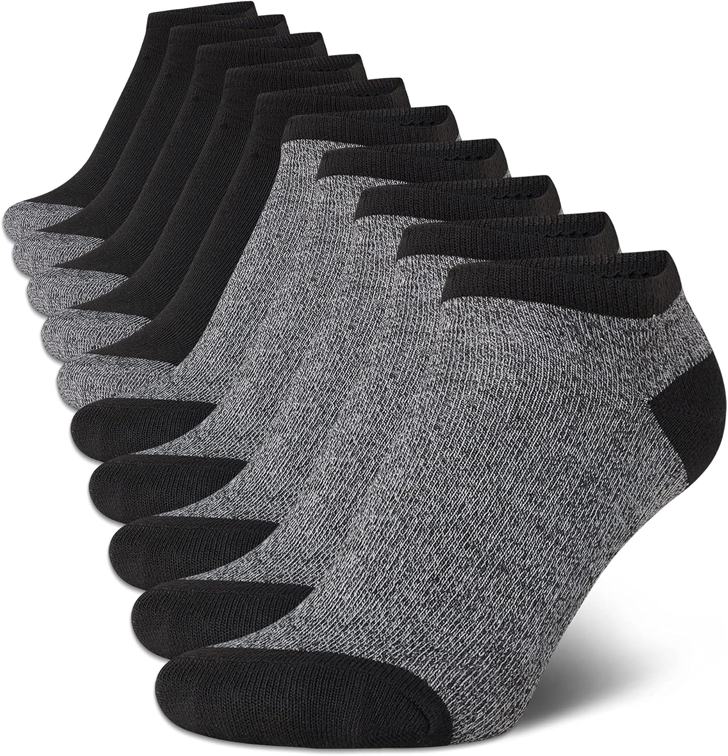 Rampage Women's Socks - 10 Pack No Show Athletic Socks