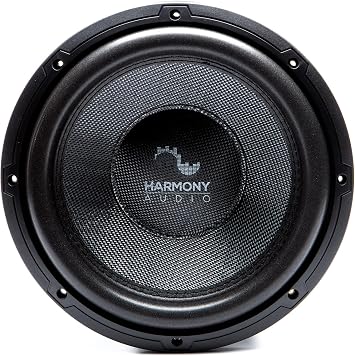 Harmony Audio 12" Car Subwoofer Dual 4 Ohm 2200W HA-C124 Carbon Sub SPL