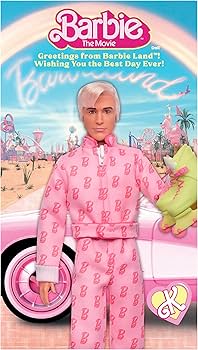 Amazon.co.jp: バービー(Barbie) 映画「バービー」 ケン ピンク