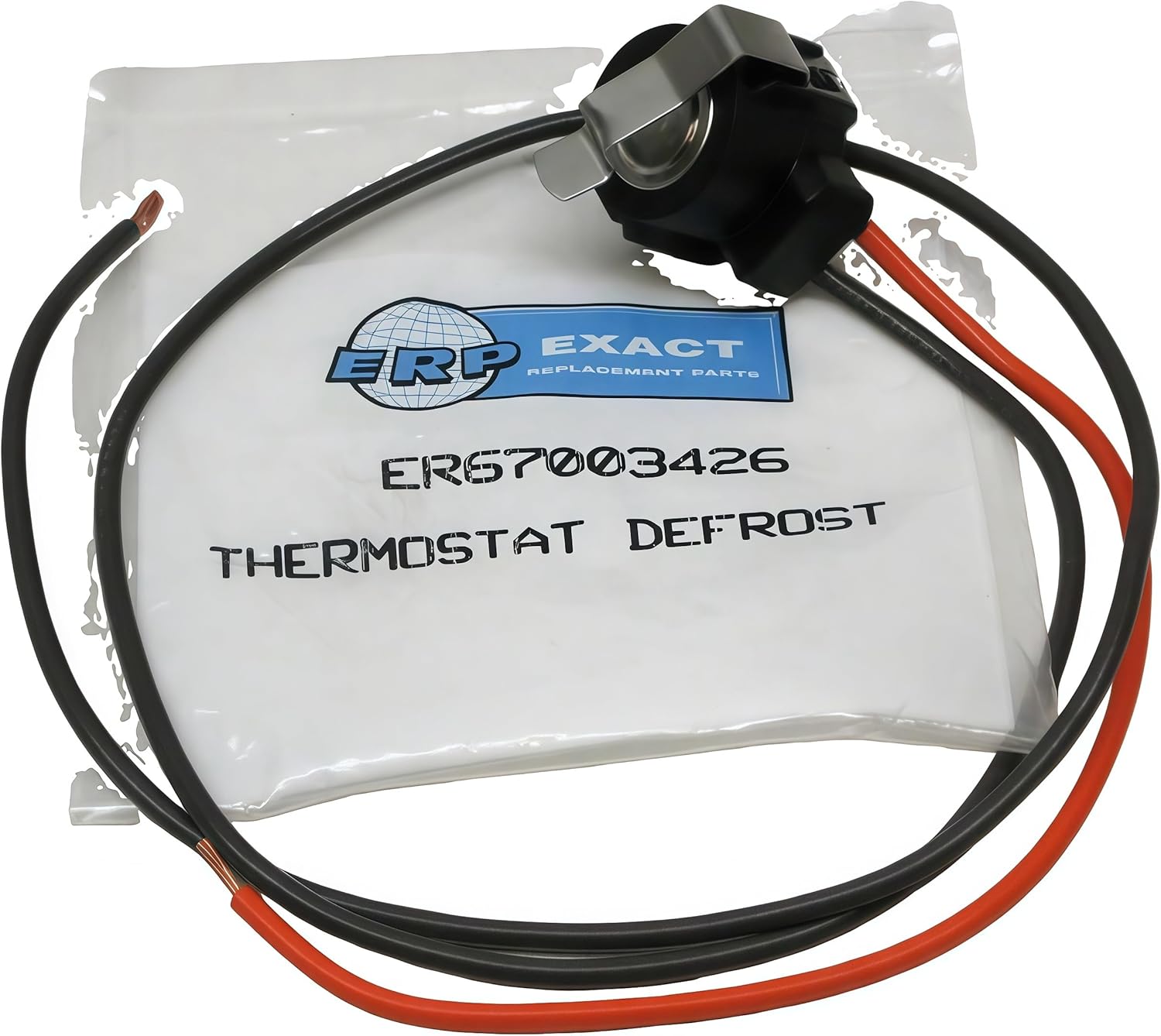 WP67003426 Refrigerator Thermostat Compatible with Whirlpool Maytag PS2067436 AP4078076 67003426 ER67003426 Rated at L7.4C