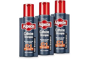 Alpecin Caffeine Shampoo C1 with Double Effect | Supports Hair Growth |...