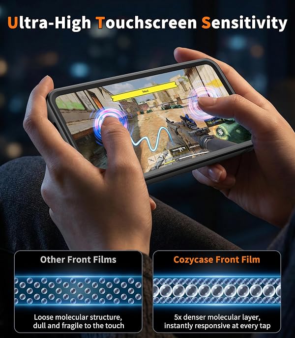Cozycase for Samsung Galaxy S26 Waterproof Case TOP Military Black by Cozycase - Used condition - Image 7