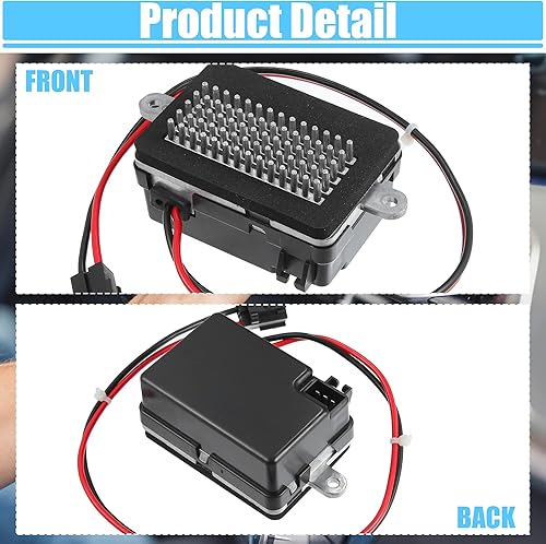 Miniatura 6 de ACROPIX Resistor de motor de soplador de HVAC Módulo de control de ventilador de CA para Jeep Grand Cherokee 4.0L 4.7L 2001-2004 No.5012699AA -