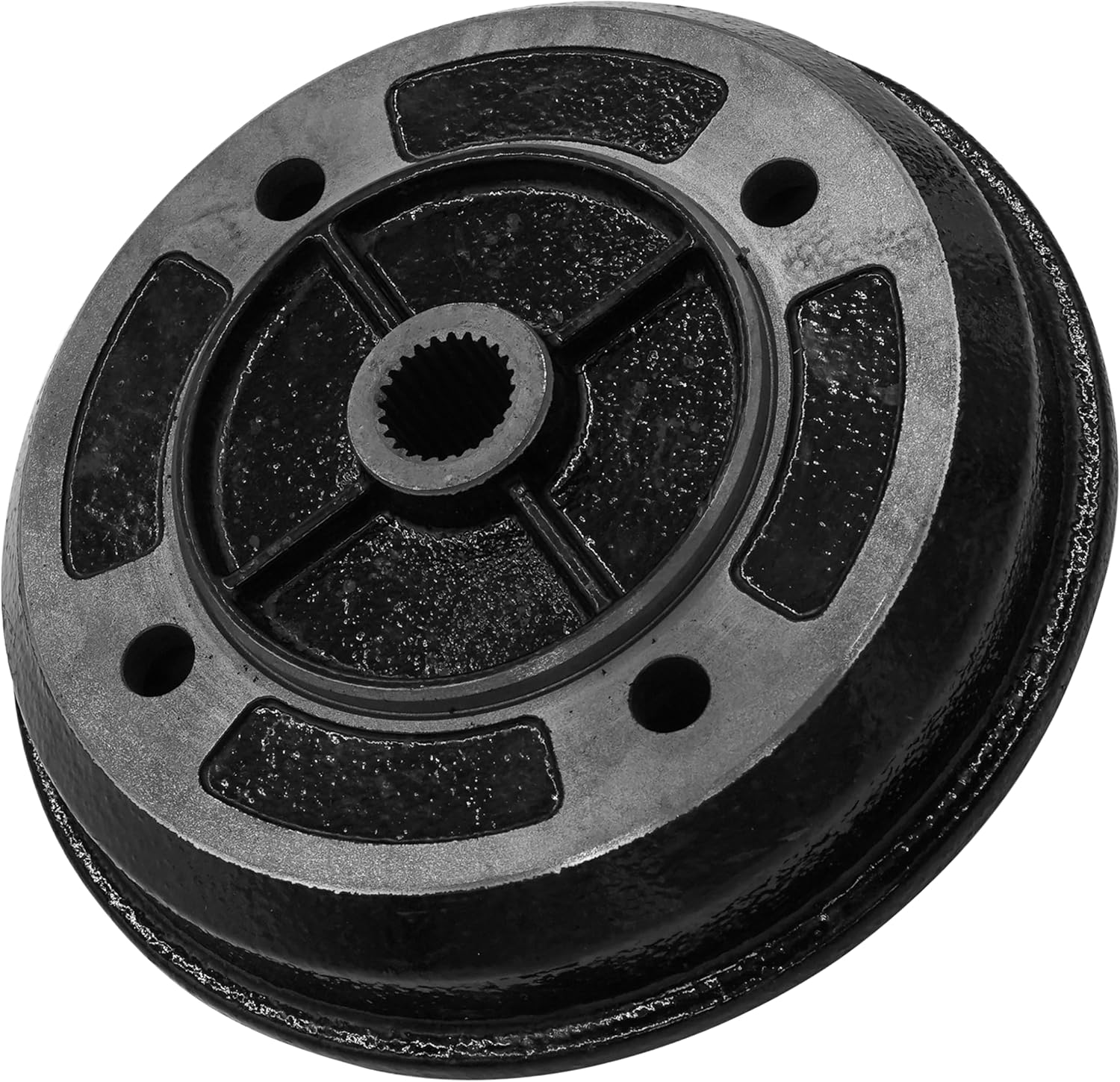 Caltric Rear Brake Drum Compatible with Kawasaki Mule 2500 Kaf620C Kaf620 C 1994 1995 1996-2000