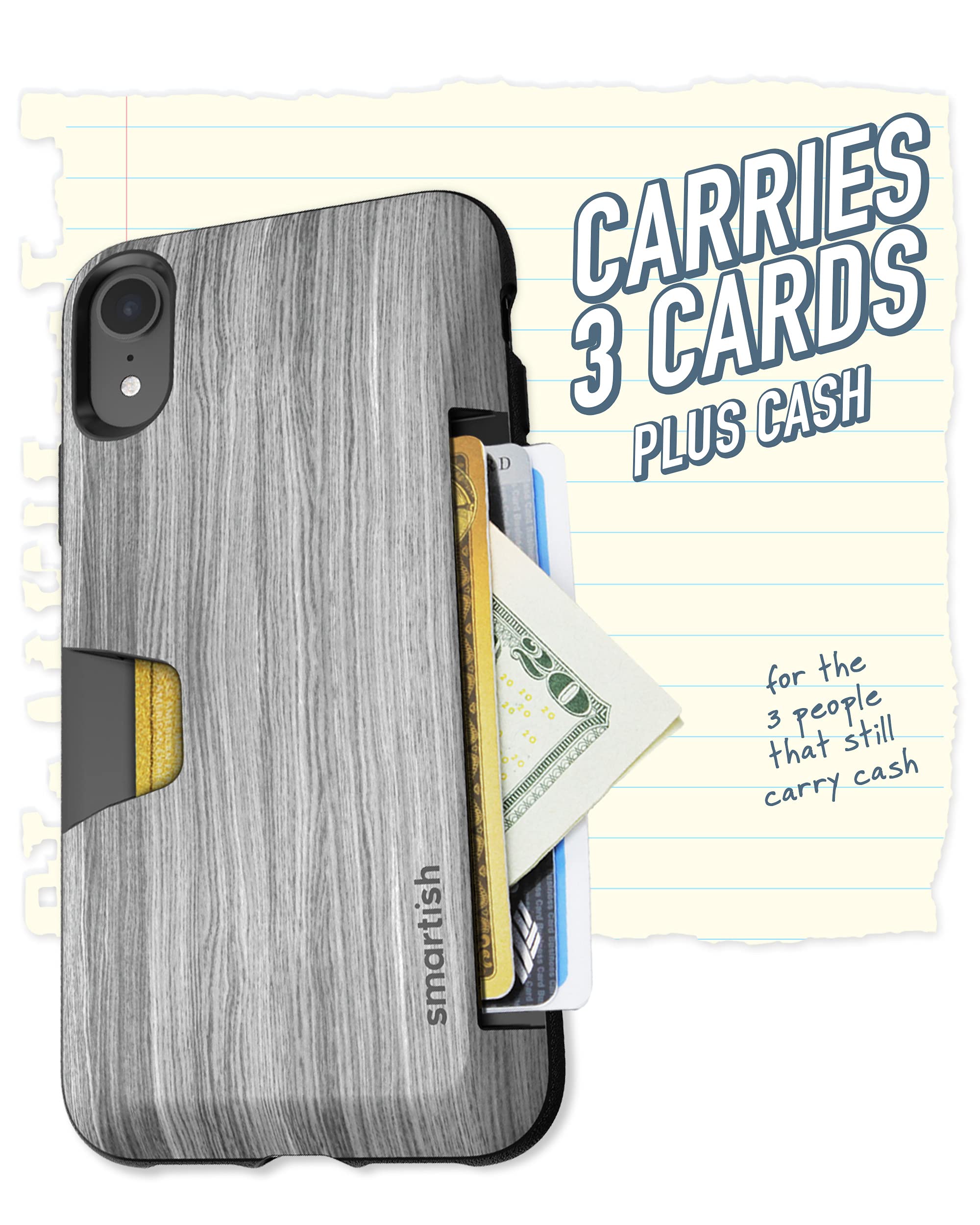 Amazon.com: Smartish iPhone XR Wallet Case - Wallet Slayer Vol. 1 [Slim +  Protective] Credit Card Holder for Apple iPhone 10R (Silk) - Chef's Special  : Cell Phones & Accessories