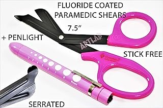 New German Tough Cut Fluoride EMT Paramedic Scissors 7.5