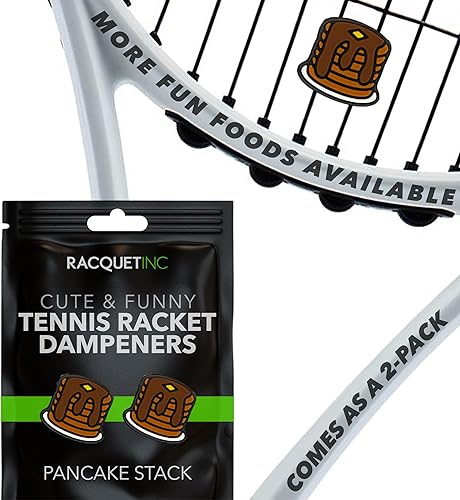 Miniatura 59 de Racquet Inc Regalos de Tenis - Amortiguadores de Vibración para Raqueta de Tenis - Absorbe Choques, Reduce la Vibración de las Cuerdas para Mejor