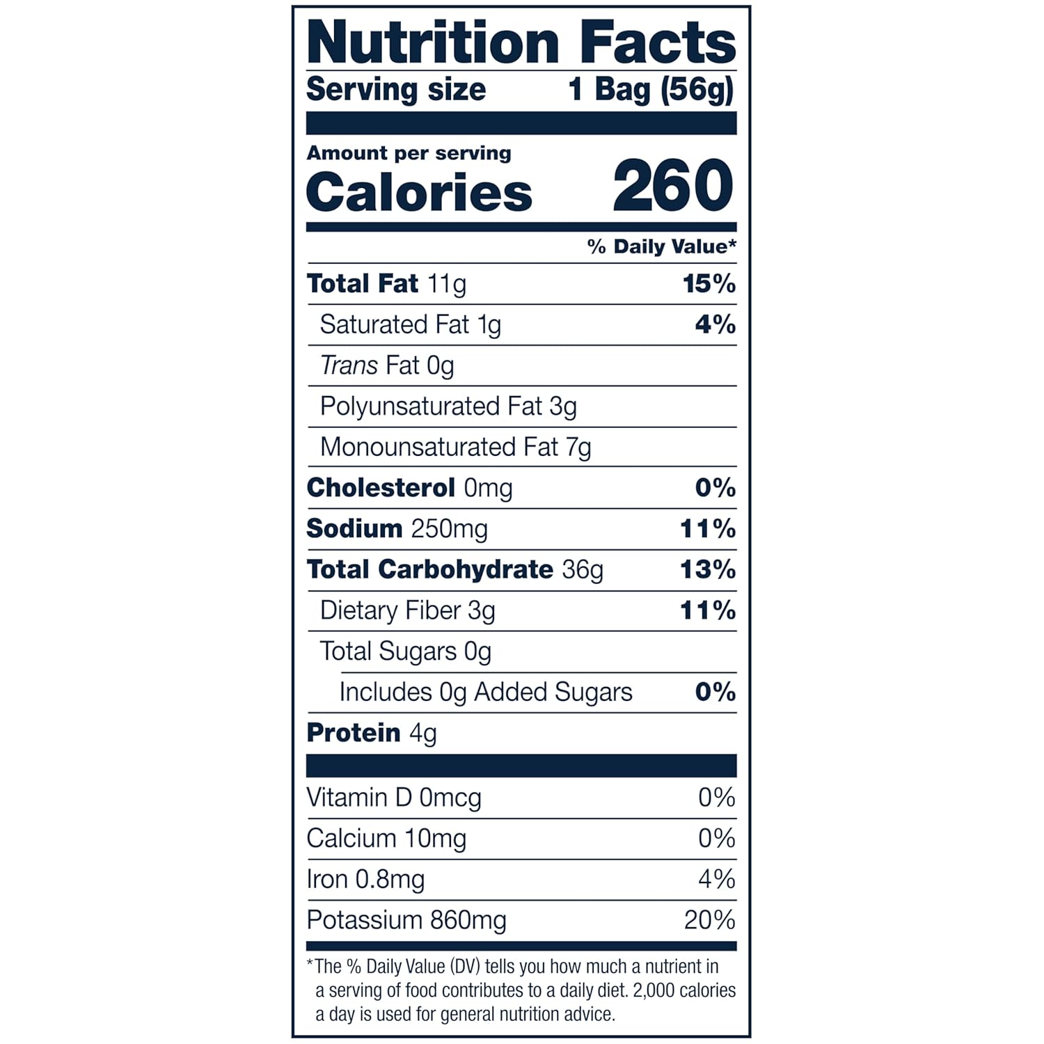 Cape Cod Potato Chips, Less Fat Original Kettle Chips, 2 Oz (Pack of 6)