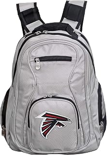 NFL 19" Premium Laptop Backpack, Gray,Large
