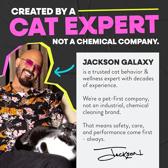 Jackson Galaxy EX Stain & Odor Eliminator Refill - 4 Tabs  2 Full Refills