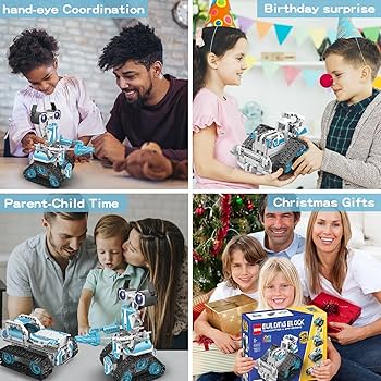 Amazon.com: BEHOWL Technique Car Building Set, STEM Kits for Kids