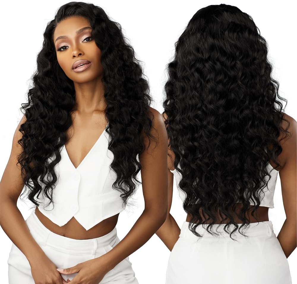めるへん Amazon.com : Sensationnel 13A 13x4 Lace FrontalWig-Loose Wave, 20