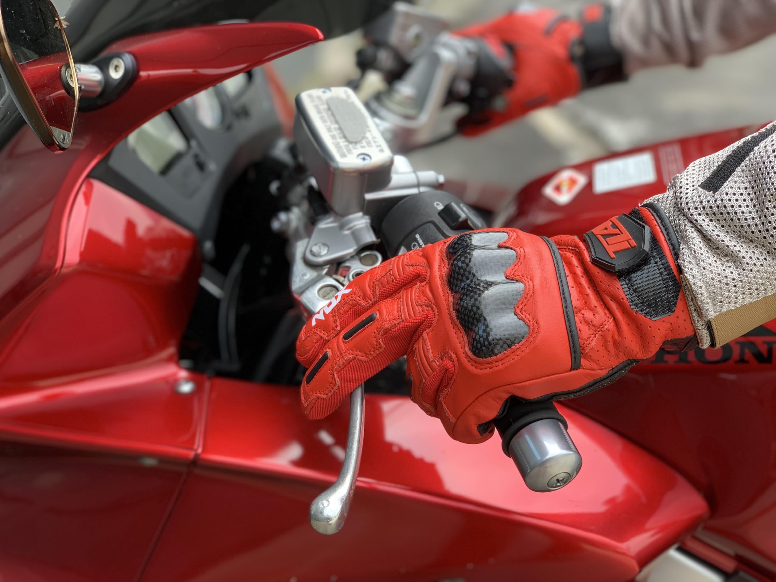 TLA NOX Skórzane rękawice motocyklowe, ochraniacze na kostki, homologowane CE, krótki mankiet, 2XS-5XL mężczyźni, kobiety. Rękawica motocyklowa, skuter, ekran dotykowy, lato, przejściowa, oddychająca
