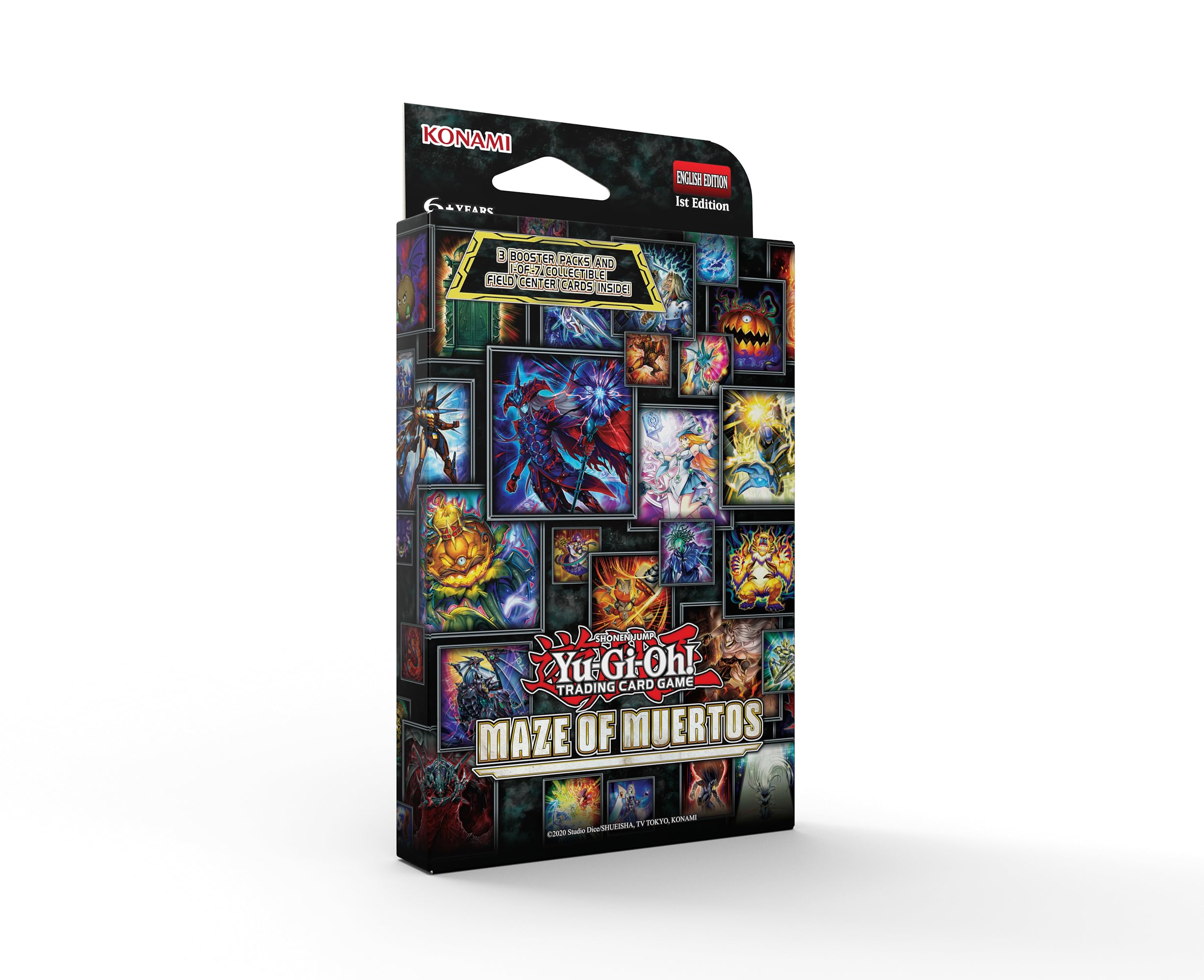 Yu-Gi-Oh  Maze Of Muertos 3-Pack Booster - Tuckbox