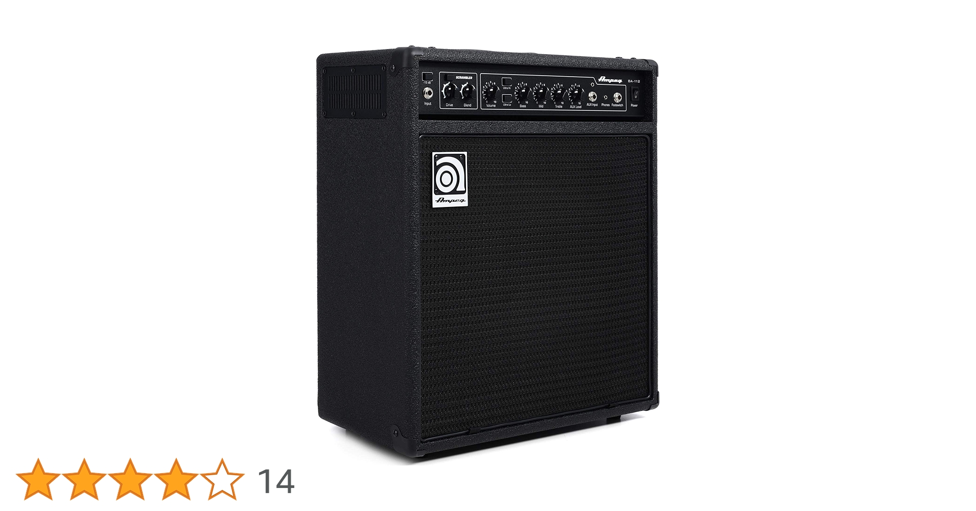 【美品！レア廃盤品】Ampeg BA-112 75W ベースアンプ コンボアンプ 2025年最新】ampeg ba-112の人気アイテム - メルカリ