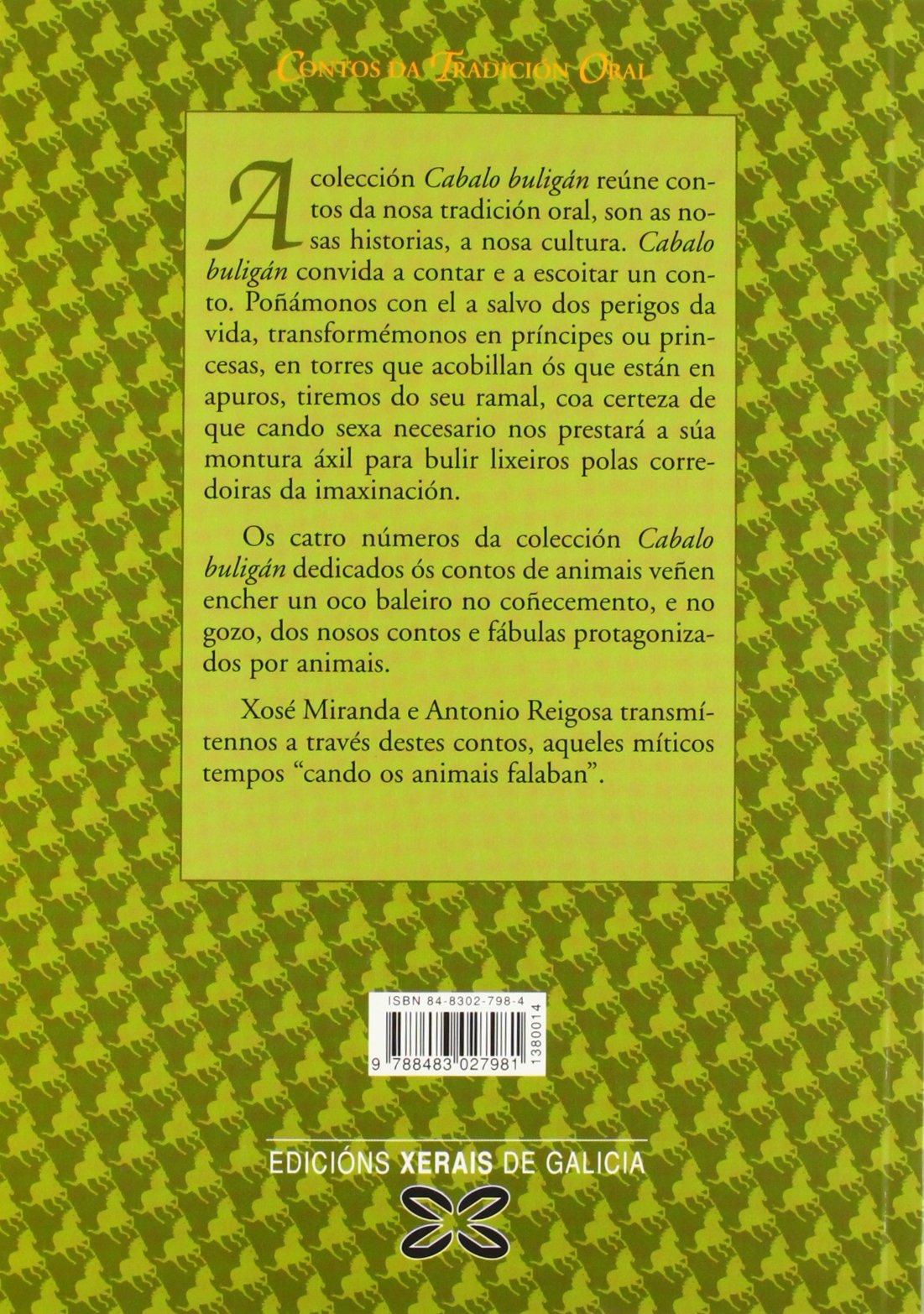 Máis contos de animais, II: Contos da tradición oral de Galicia: 2 (Infantil E Xuvenil - Cabalo Buligán)