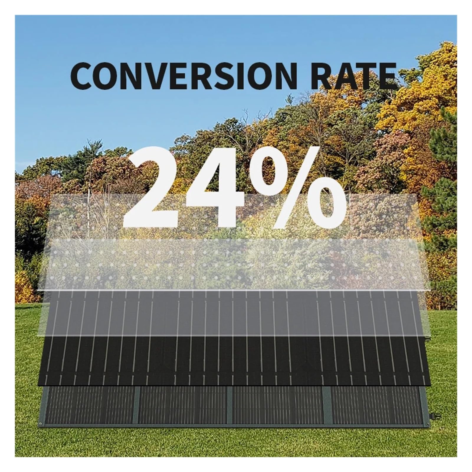 Pannello Solare Pieghevole Serie IP65/Parallelo 24% Efficienza Regolatore Di Tensione Durevole Uscita QC Veloce RV Uscita Ideale