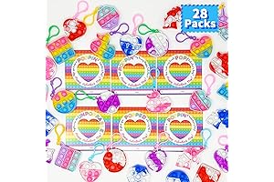 Kiddokids Valentine's Day Gift Pop Keychain Cards
