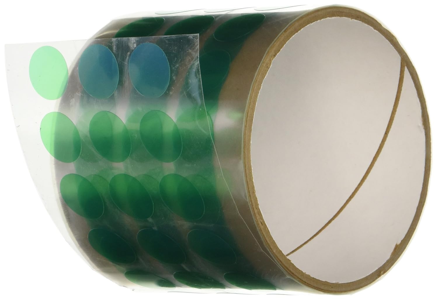 TapeCase Green Polyester Discs 3/8" - 250/rl (1 Pack)