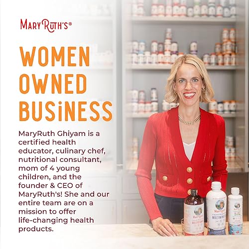 Vista 9 de MaryRuth Organics Gomitas veganas de Omega 3 para adultos Suministro para 2 meses Suplemento libre de azúcar con vitamina C Apoyo inmunológico