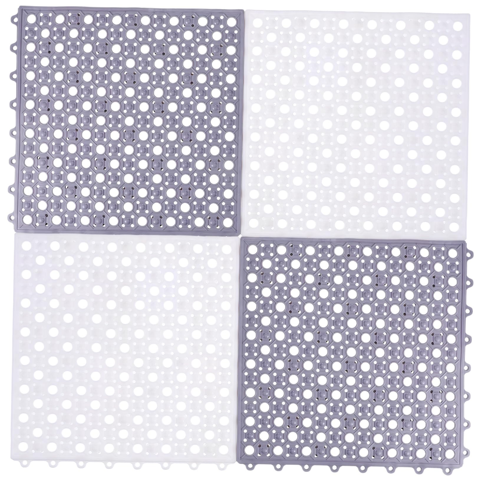 Tapis de douche antidérapant séchage rapide TOPBATHY pour sol de salle de bain