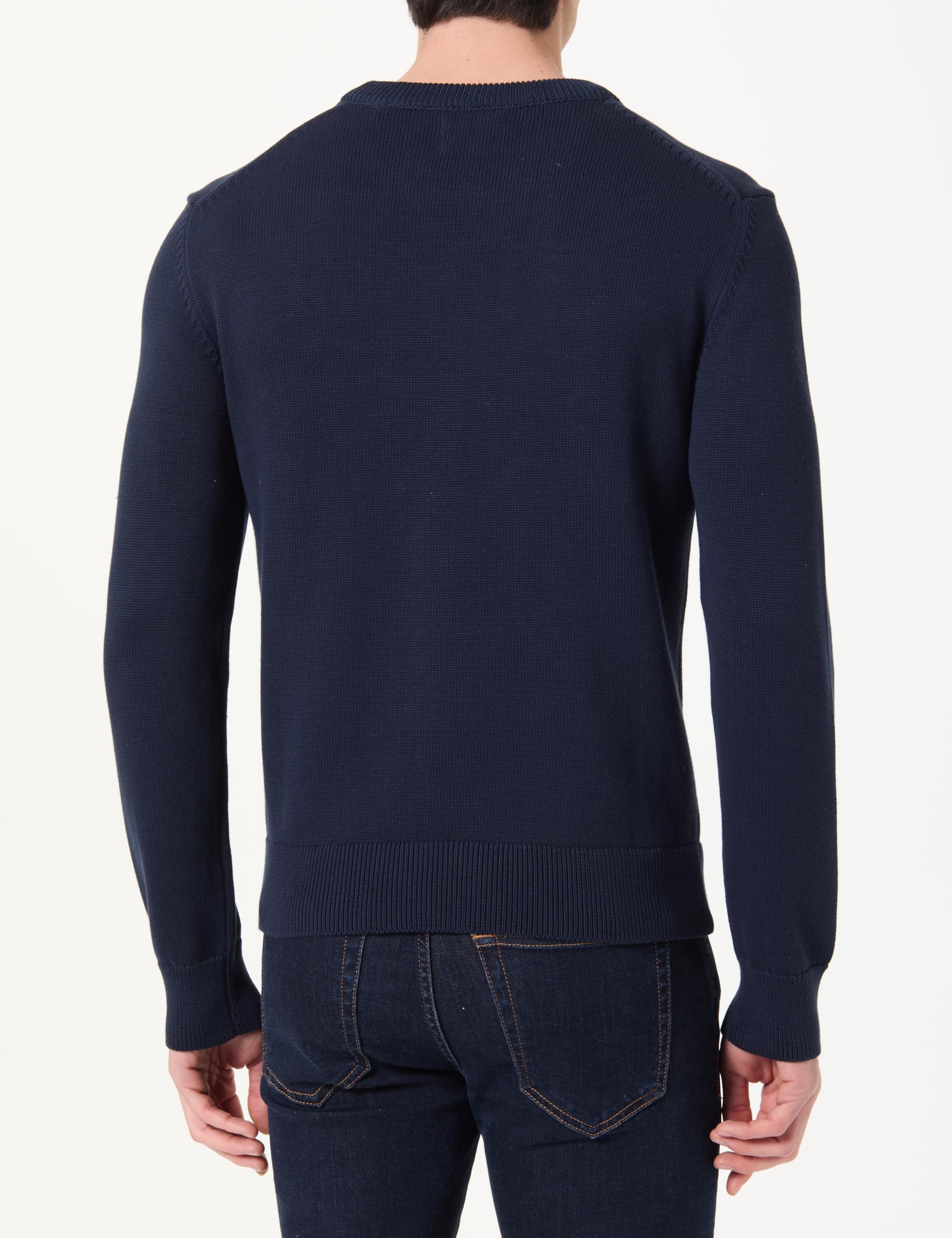 GANT Tonal Graphic C-Neck Suter Pulver Hombre (Pack de 1)