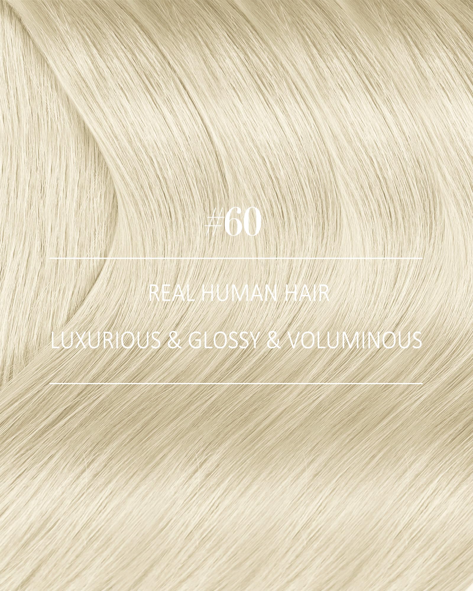 YoungSee Clip in Hair Extensions Real Human Hair Blonde 12 inch 80g Clip in Human Hair Extensions Platinum Blonde Clip in Extensions White Blonde for Women Short Straight 7Pcs — view 2