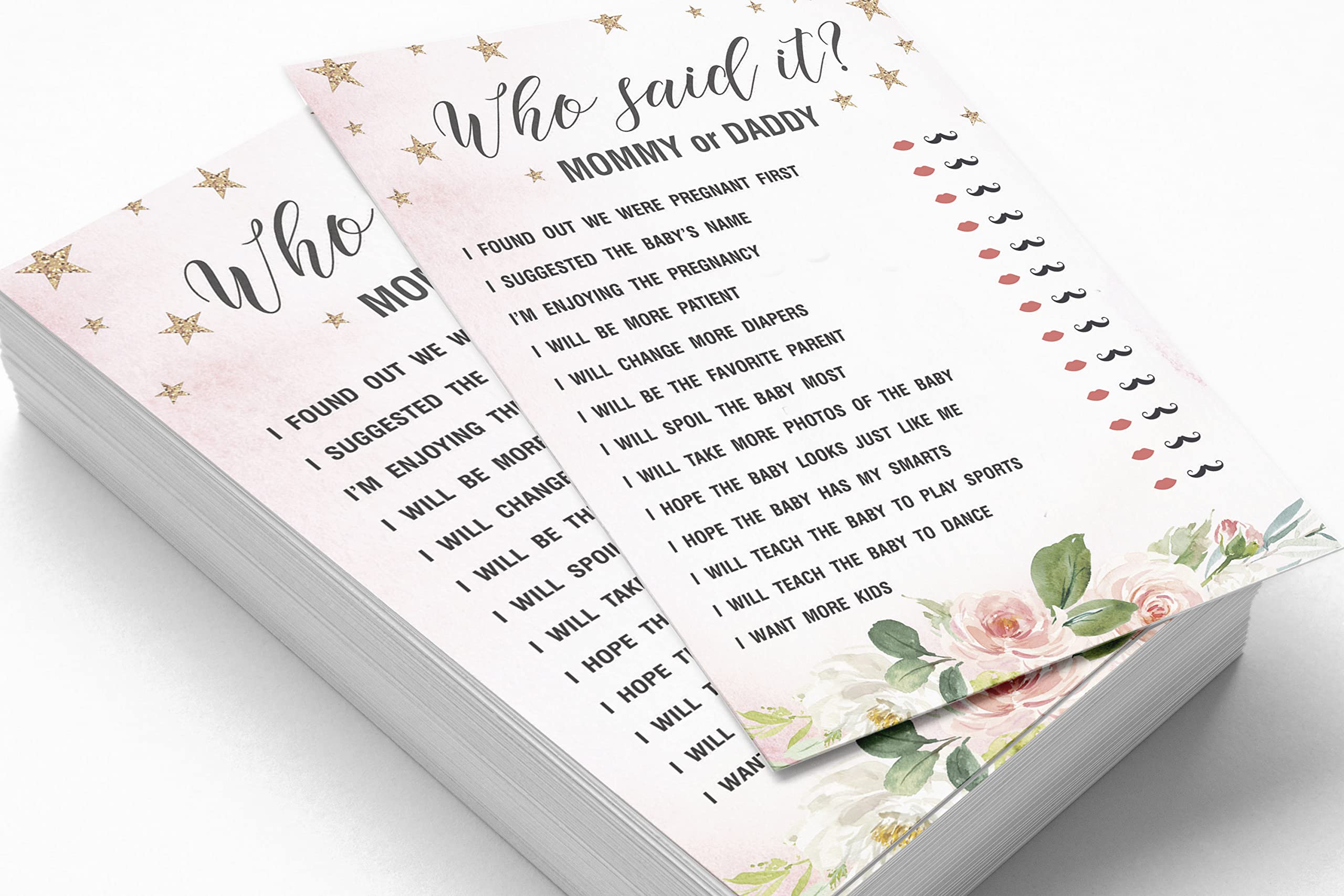 Giochi Divertenti Per Baby Shower Inkdotpot Mamma O Papà Che L'ha Detto  Gioco è Un Ragazzo è Trova La Parola, image size:2560x1707