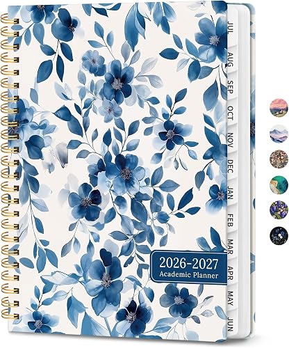 31% off deal for Planner 2026–2027, Academic Planner Weekly and Monthly Calendar Jul 2026 – Jun 2027 Hardcover Planner with Tabs and Pocket, Spiral on Amazon