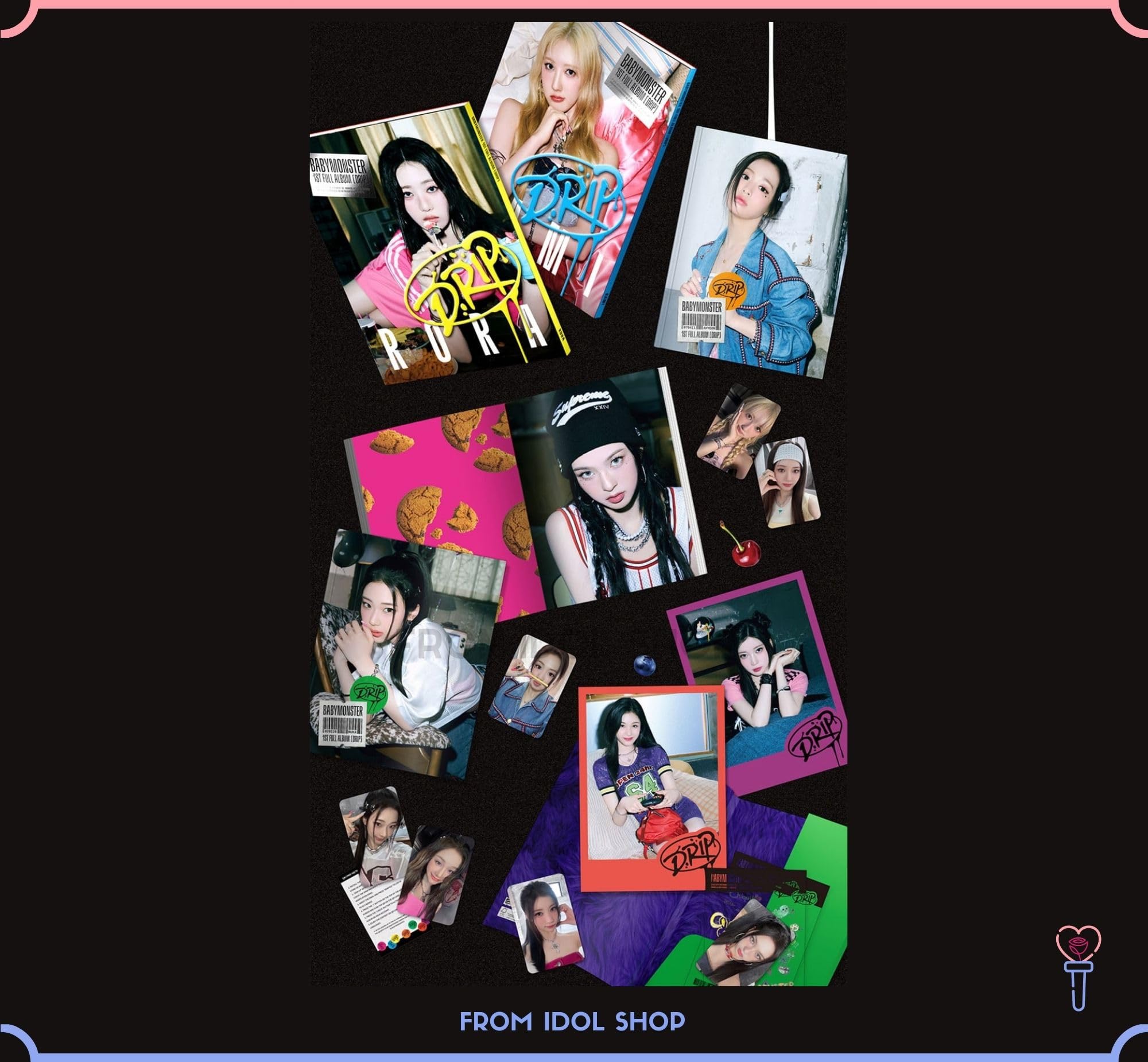 Amazon.co.jp: BABYMONSTER BABYMONS7ER 1st ミニアルバム YG