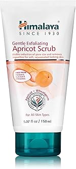 (Apricot) - Himalaya Gentle Exfoliating Apricot Scrub to Nourish, Soften and Remove Dead Skin Cells for a Deep Clean and Renewed Skin, 150ml