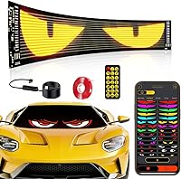 HOWDOT 23x5 Programmable LED Sign - Flexible 16x96 RGB Scrolling Display, App Control Custom Text Animations for Stores Cars Bars