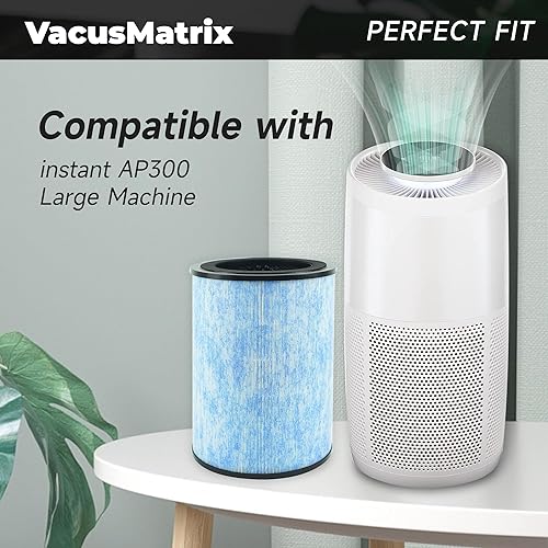 Miniatura 9 de Paquete de 2 filtros de repuesto AP200 3 en 1 H13 True HEPA compatibles con AP200 instantáneo, prefiltro y filtro HEPA verdadero de grado H13 y