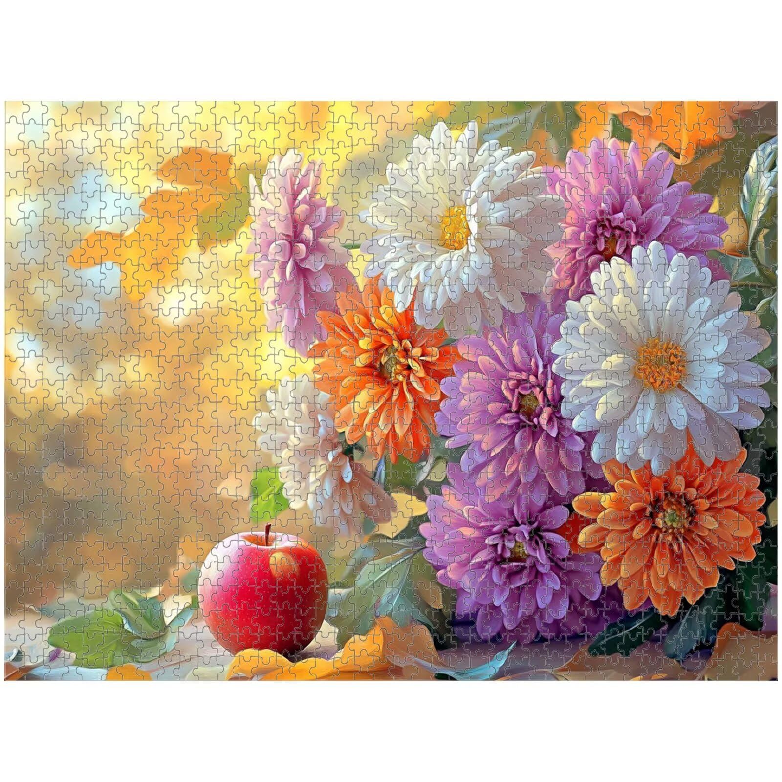 5000 Pezzi Puzzle Adulti - Colorato & Fiore - Decorazione Murale 1T#1007