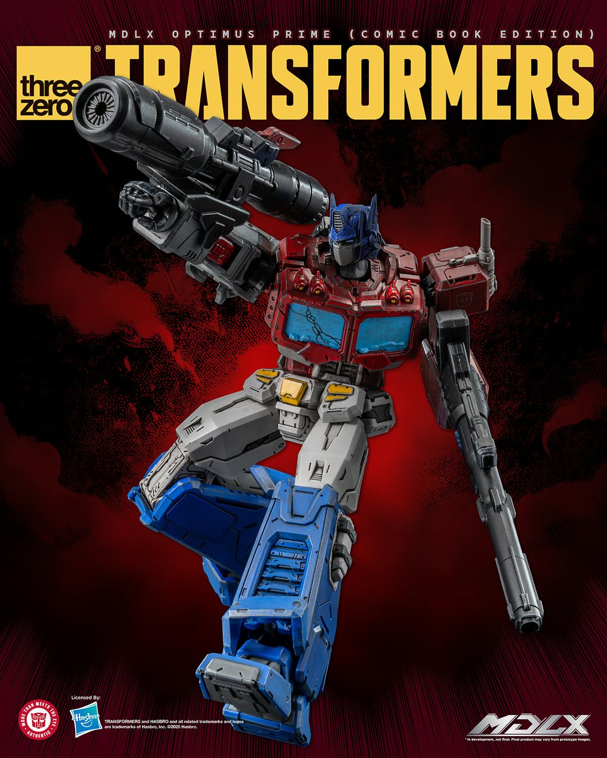 Amazon.com: Threezero Transformers Optimus Prime MDLX (Comic Book