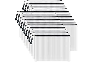 AUSTARK Zipper File Bags for Organizing