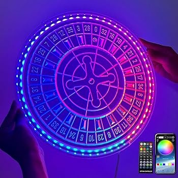 Amazon.co.jp: CULOIS カジノルーレットゲームネオンライト