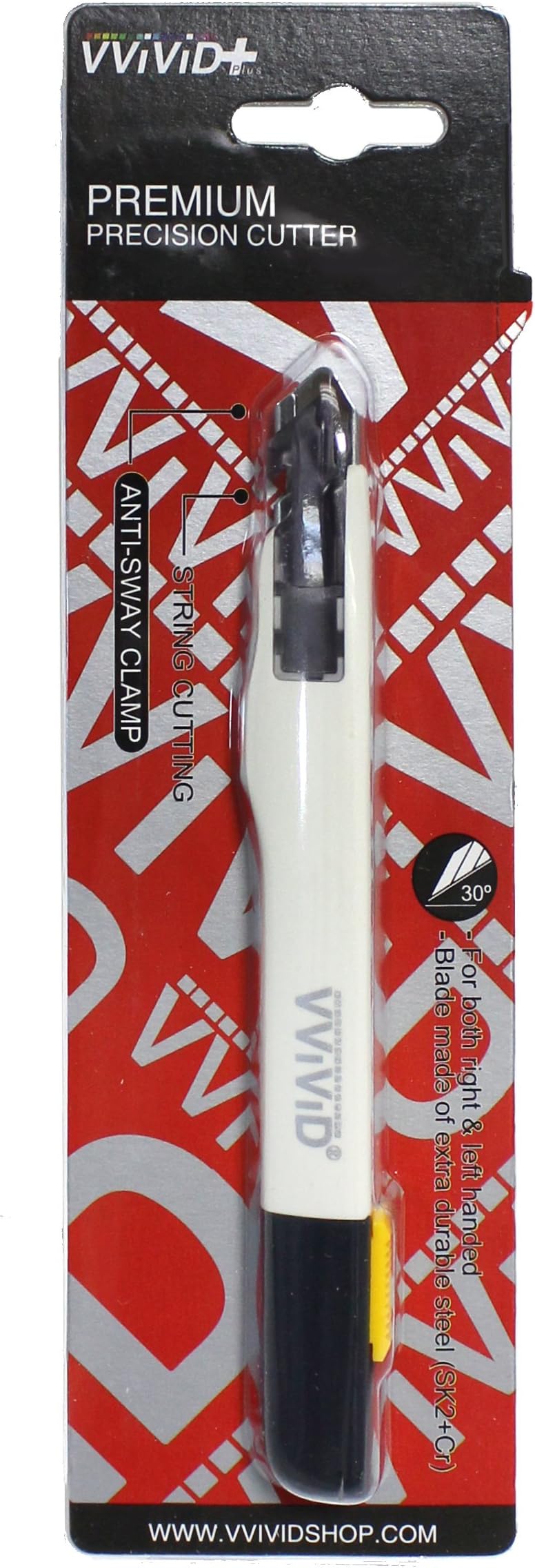 VViViD Premium Retractable Precision Balanced Multi-Use Utility Cutting Knife for Automotive Vinyl Wraps (2 Pack)