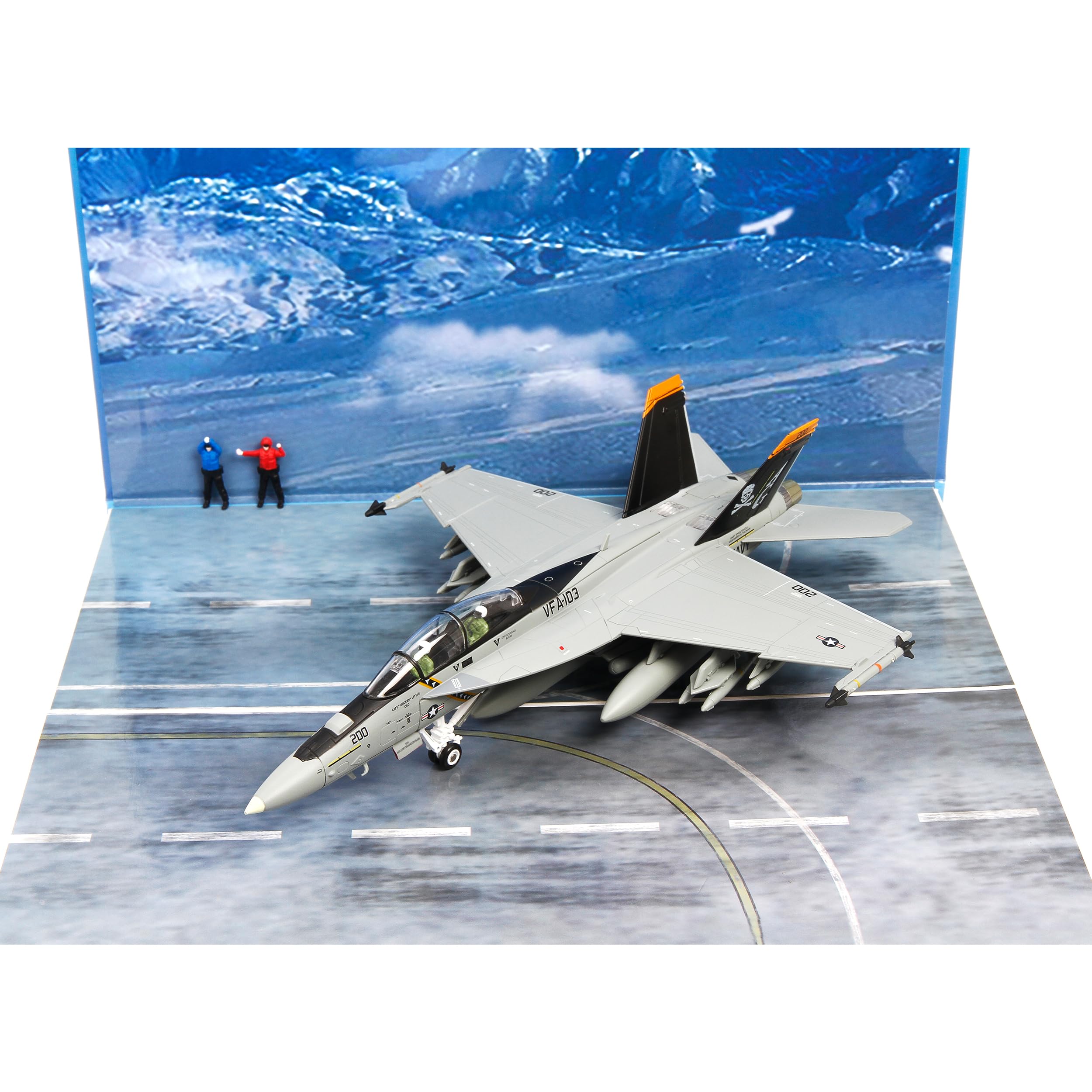 Amazon.com: NUOTIE F/A-18F Super Hornet 1/72 Metal Airplane Model