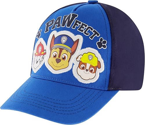 Nickelodeon - Gorra de béisbol para niños de 2 a 7 años diseño de Patrulla Canina