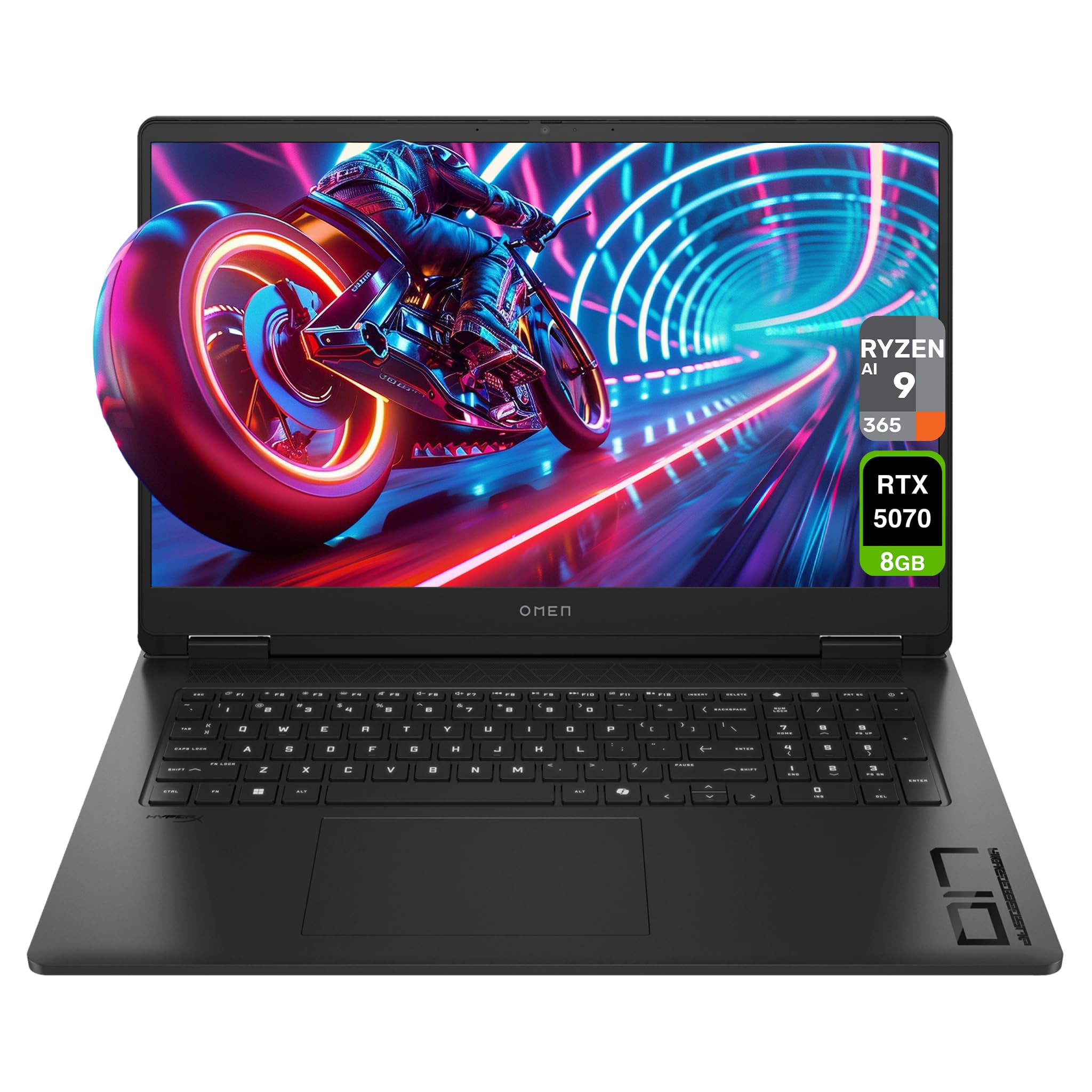 HP OMEN 17-c1009TX ゲーミングノートPC Amazon.com: HP OMEN 17 Laptop para juegos, AMD Ryzen AI 9-365, 16