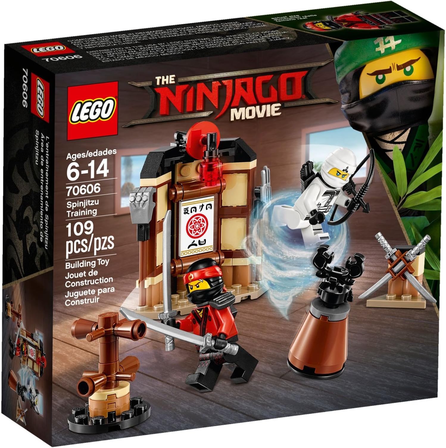 LEGO Ninjago 70606 Spin Technique Training Dojo