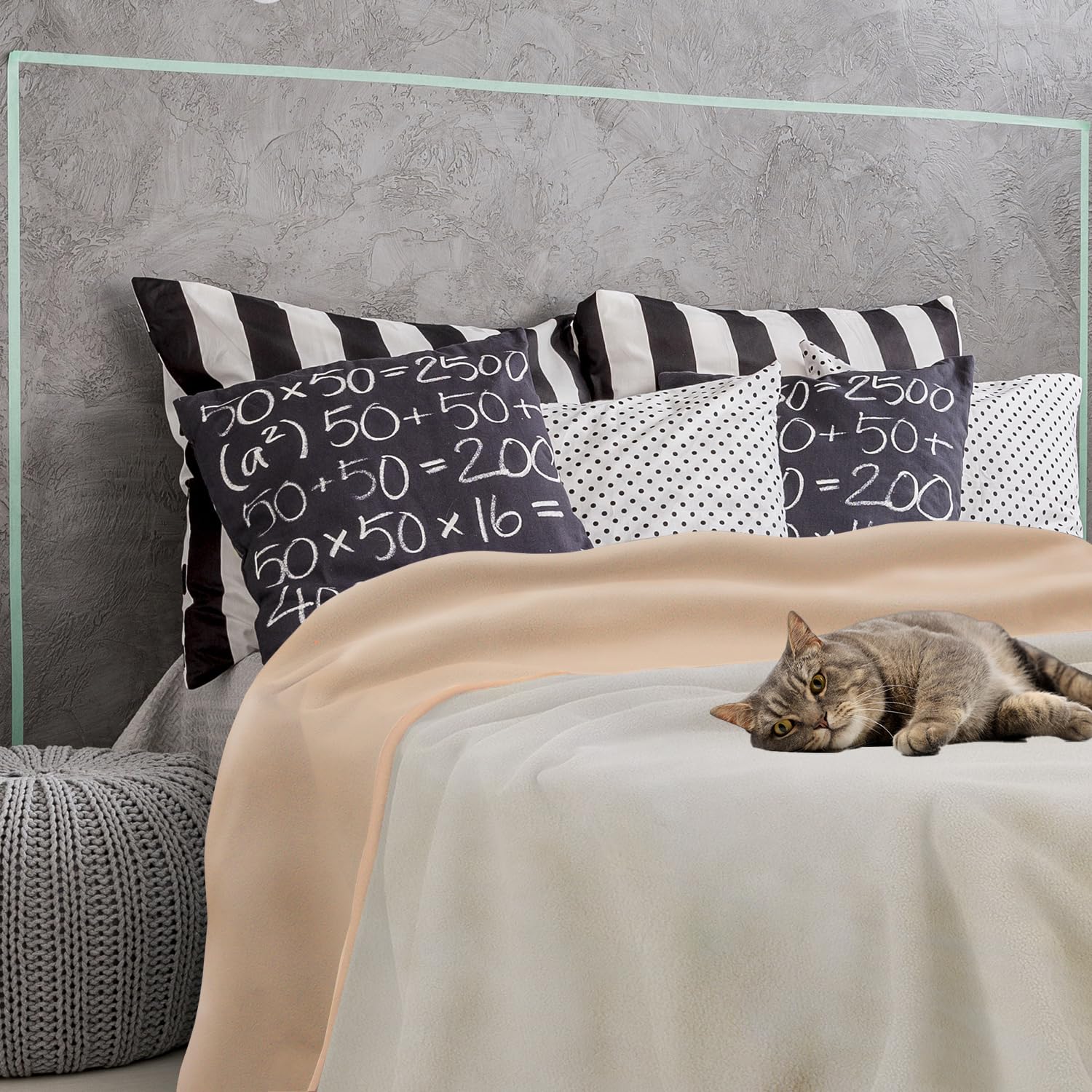 Wasserdicht Hundedecke Katzendecken Waschbar, wasserdichte Decke für Große Hunde Sofaschutz Couch Überwurf, Flauschig Wasserdicht Liebesdecke für Schutzdecke Tagesdecke, XL 203 x 229 cm