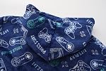 Kids Robe Boys Hooded Fleece Sleep Robe Girls Soft Bathrobe
