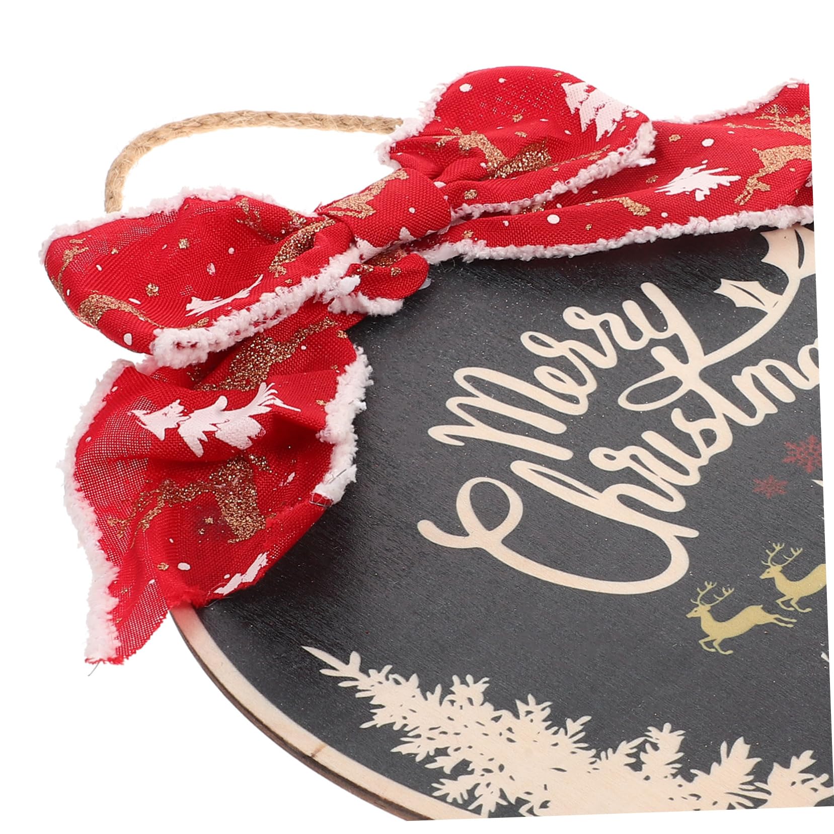 TOPBATHY 6 Pezzi Addobbi Natalizi Appendiabiti Rustico D'attaccatura Dell'albero Di Natale Impiccagioni Di Festival Ornamenti Natalizi Decorazione Della Finestra Arredamento Di Legno